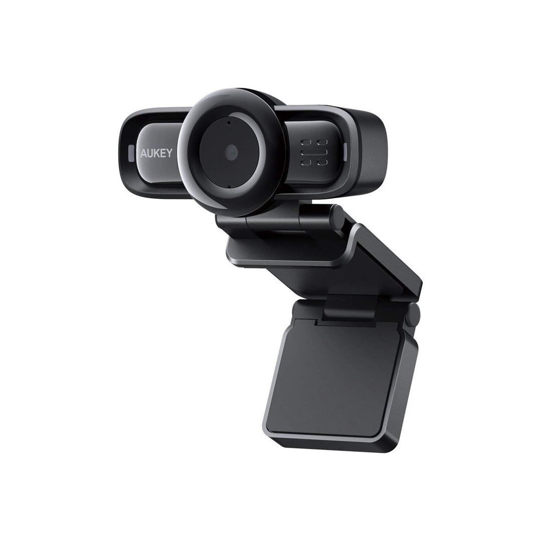 Aukey PC-LM3 Stream Series Autofocus Full HD Webcam with 1/3"-CMOS Sensor black