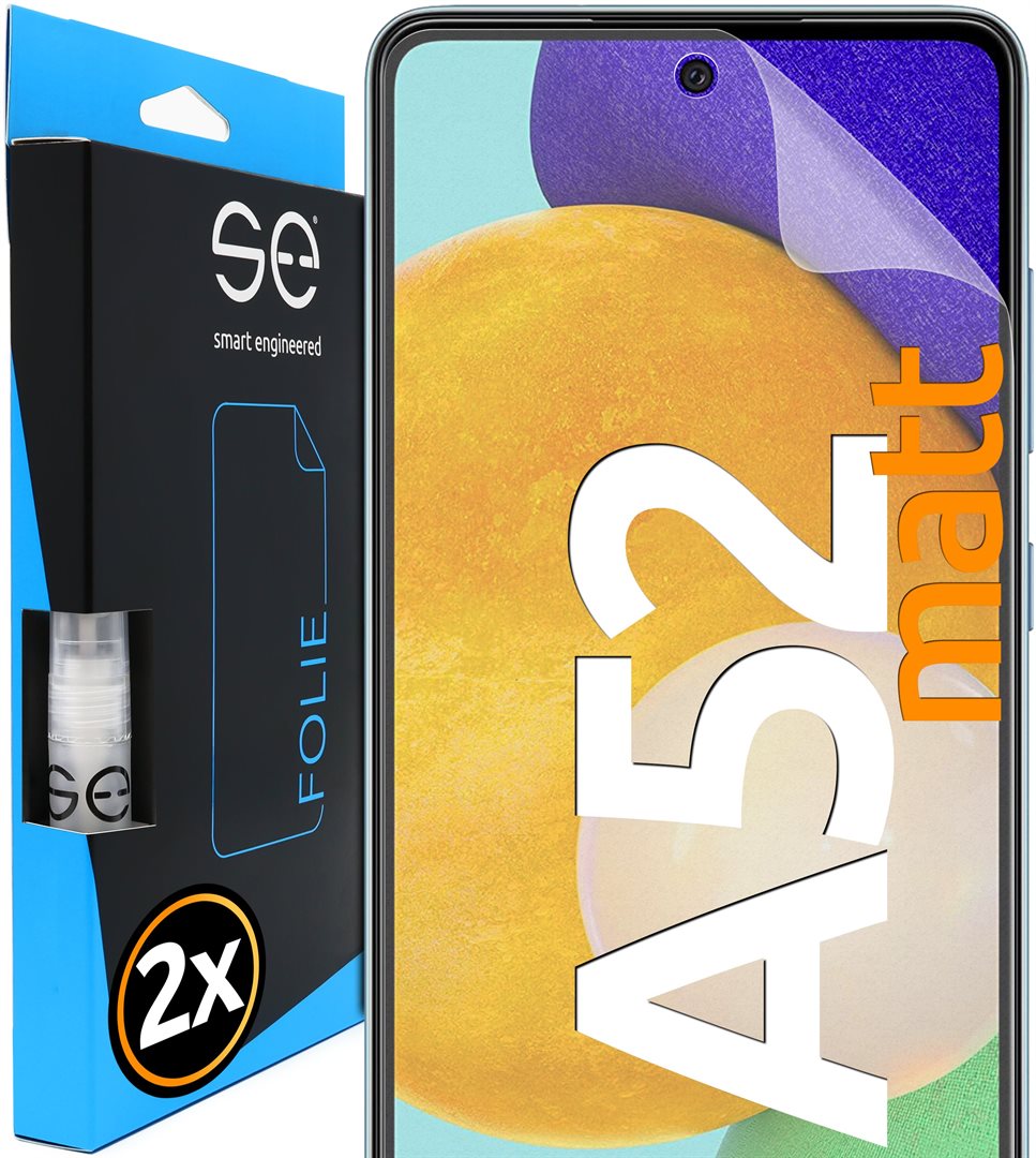 smart engineered 2x3D Screen Protector for Samsung Galaxy A52/A52s/A53 matte